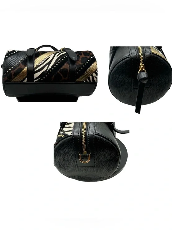 🐅 NWT Gorgeous Michael Kors Stanton East West Leather Barrel Bag MSRP $298 🦓